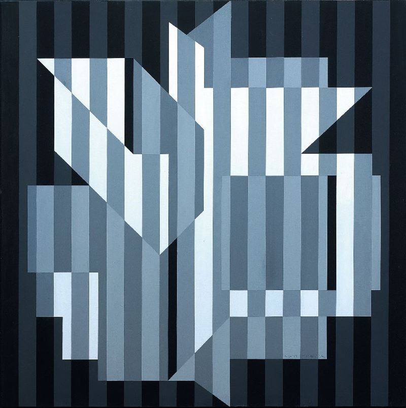 Victor Vasarely - Ujjain - Gris (106)