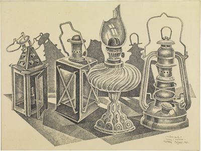 Natura Morta, Lucerne e Lanterne
