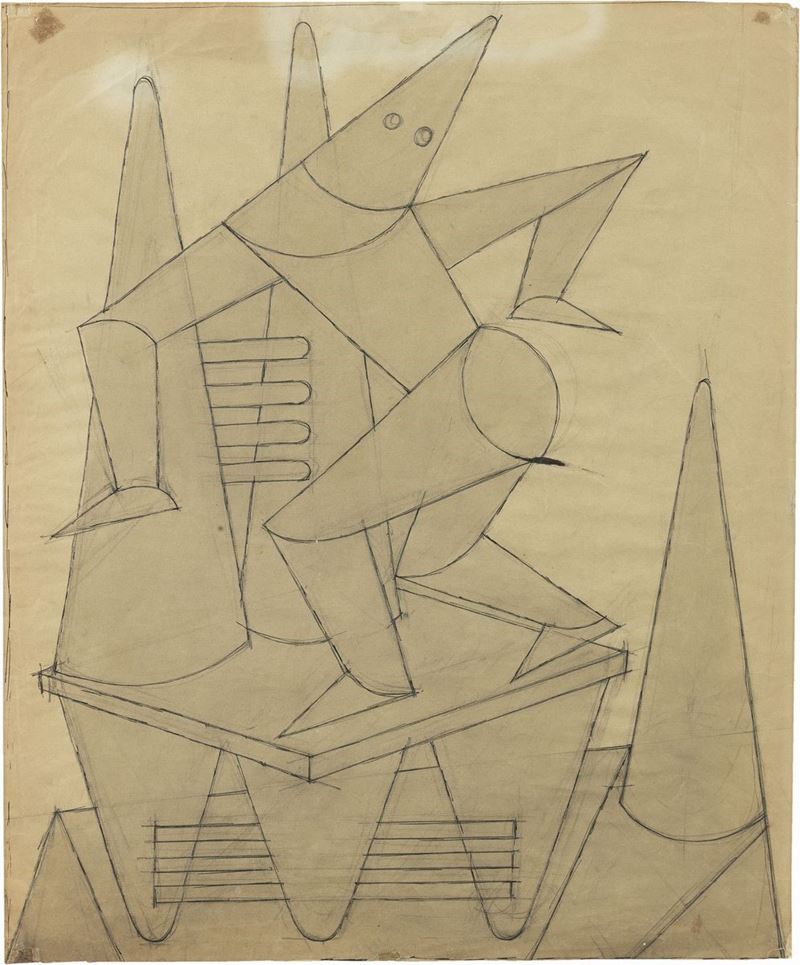 Fortunato Depero - Danza della Sedia