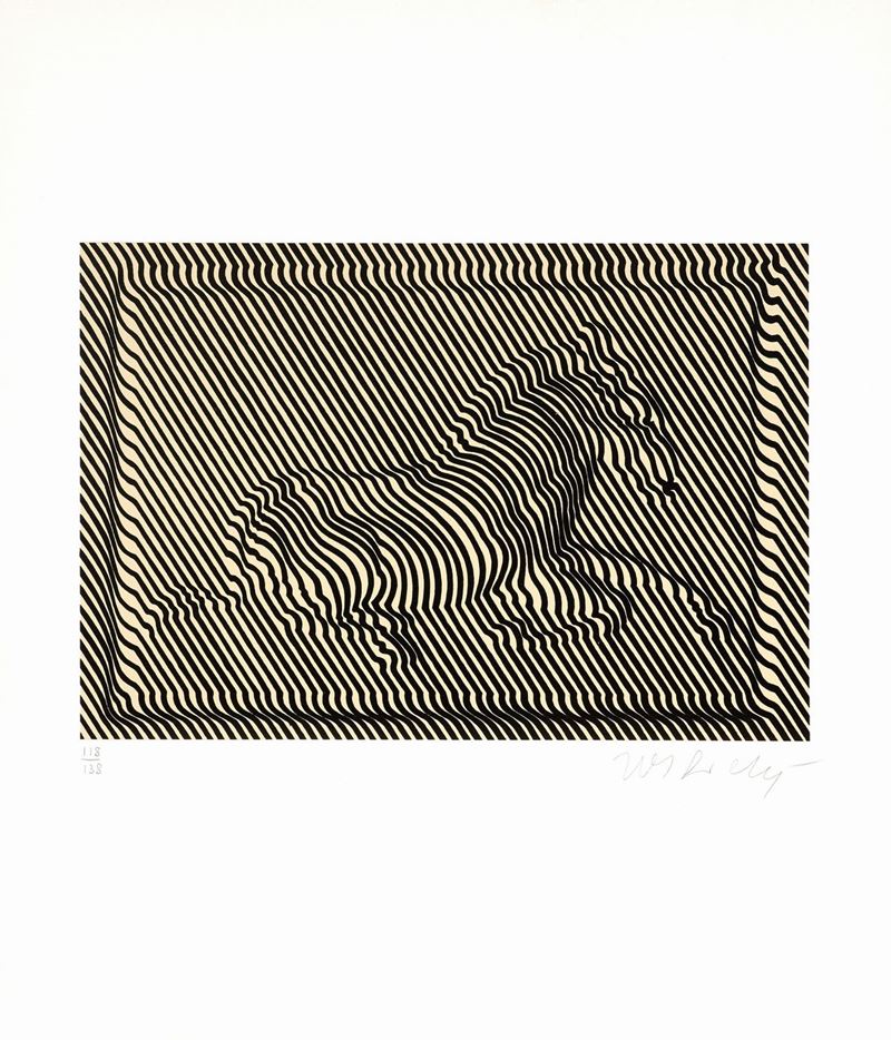 Victor Vasarely - Zebra