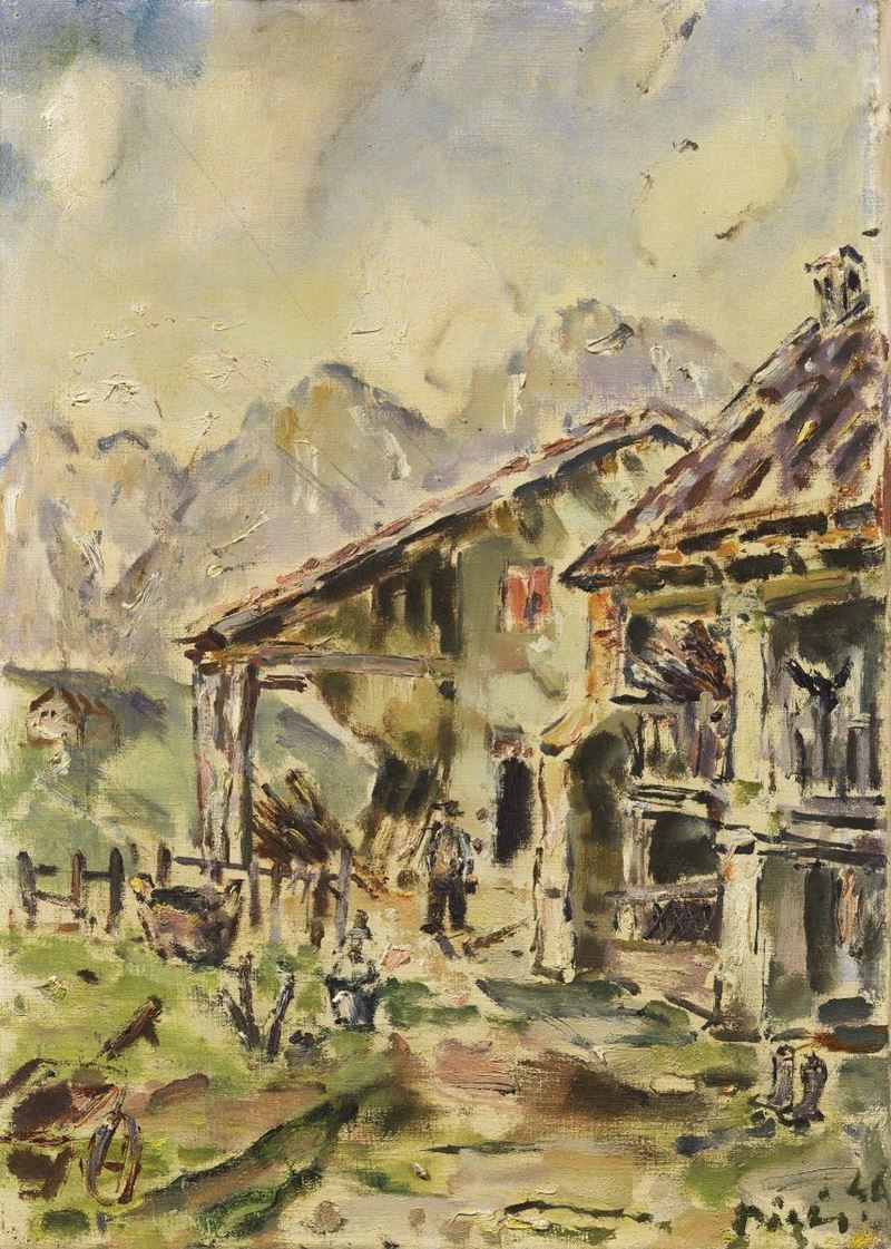 Filippo De Pisis - Paesaggio Ad Auronzo