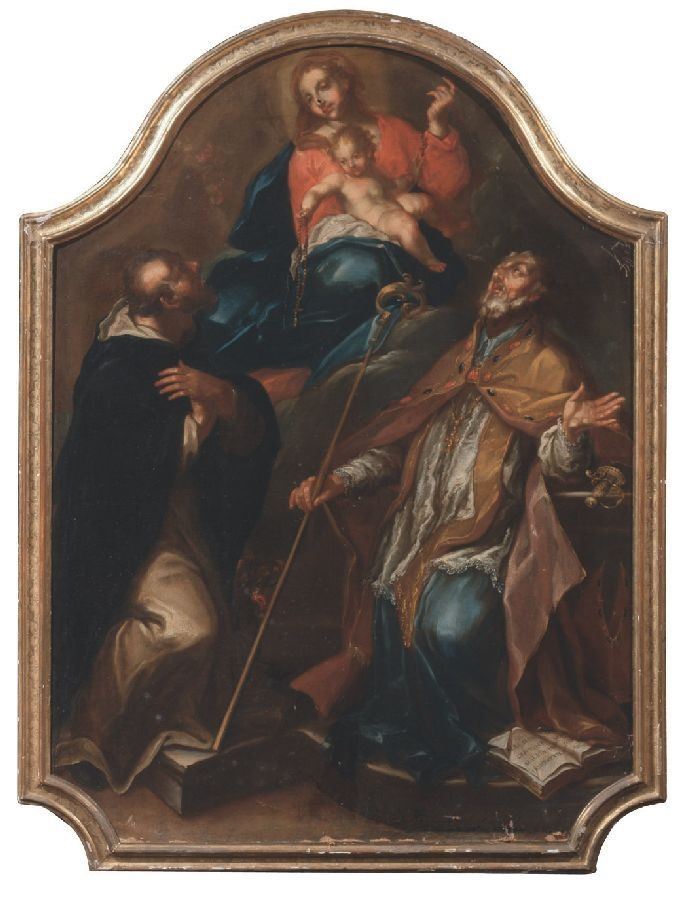 Pietro Francesco Guala - Madonna Col Bambino e Santi
