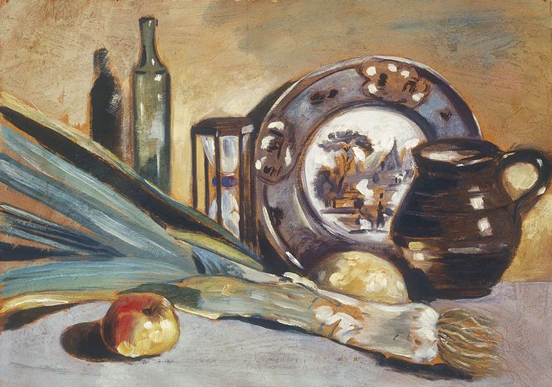 Filippo De Pisis - La Cena del Cappuccino