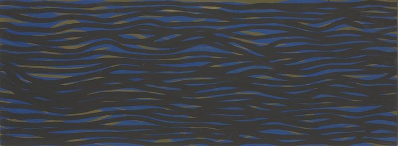 Sol Lewitt - Horizontal Bands (more Or Less)