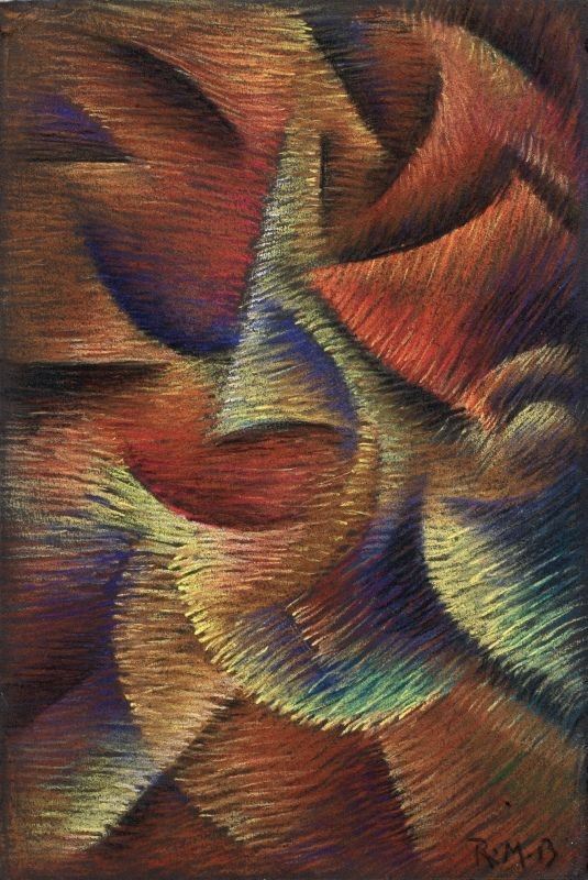 Roberto Marcello (iras) Baldessari - Clown (astrazione-testa)