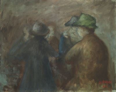 Uomini Seduti