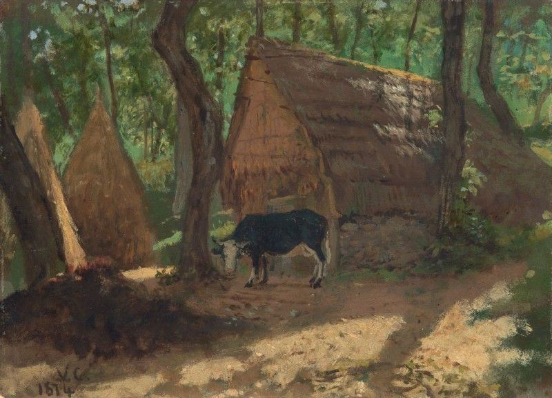 Vincenzo Cabianca - Campagna a Resina