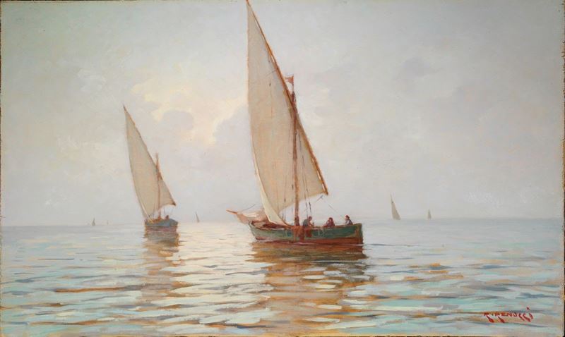 Renuccio Renucci - Barche al Largo