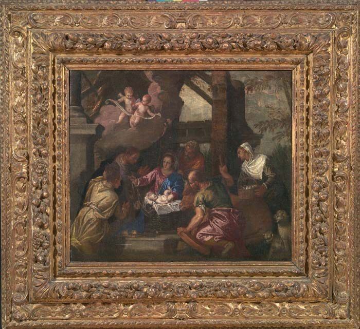 Carlo Caliari - Adorazione dei Pastori