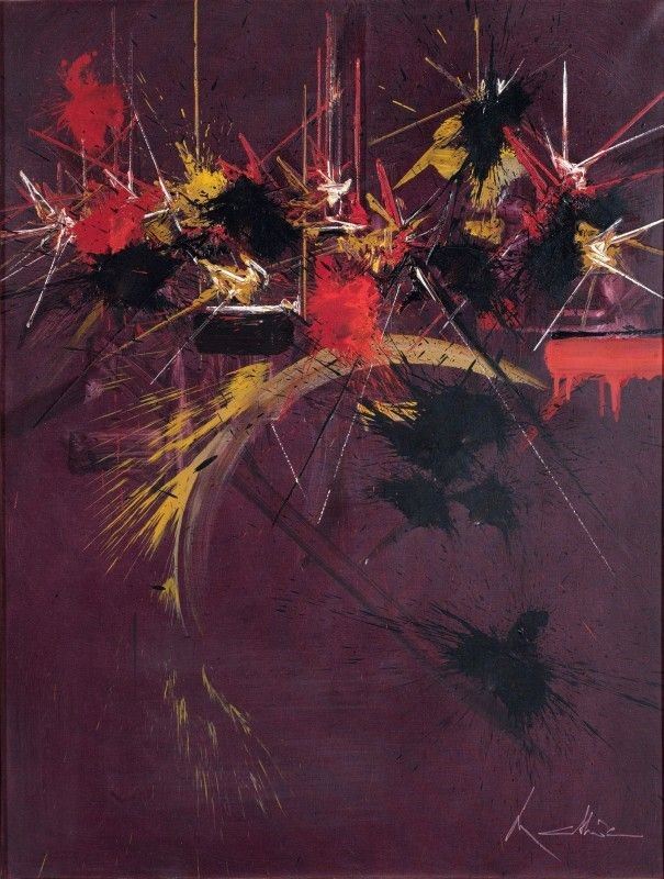 Georges Mathieu - Pleurs De Flamme