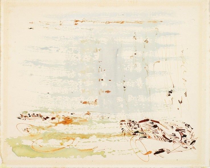 André Masson - Méditation Au Bord D'un Étang