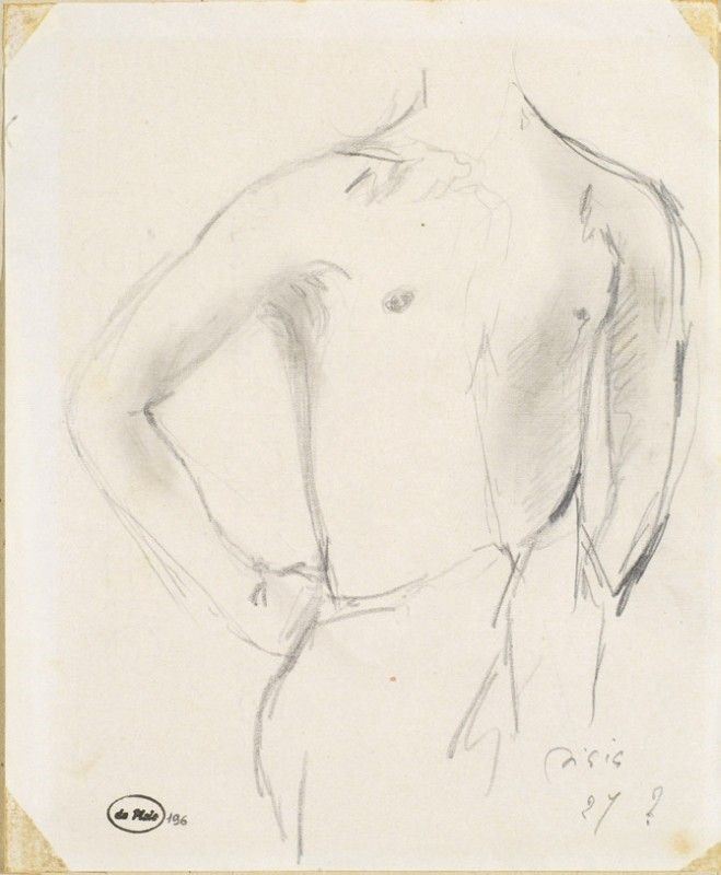 Filippo De Pisis - Busto in Piedi