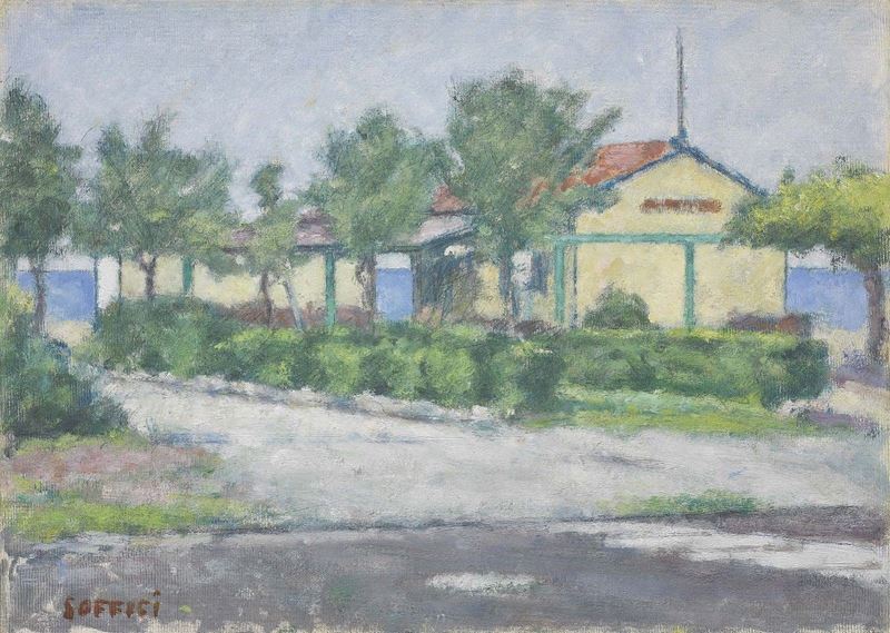 Ardengo Soffici - Paesaggio al Forte