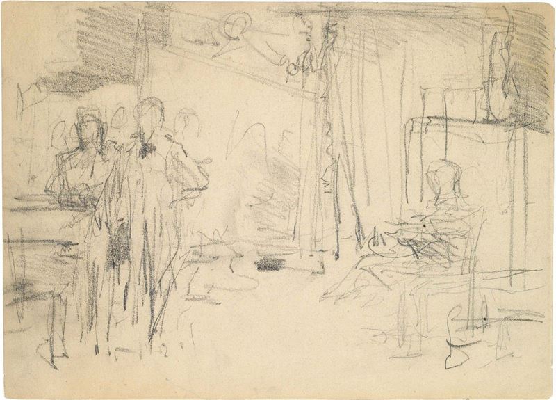 Gustave Doré - Pittore nello Studio