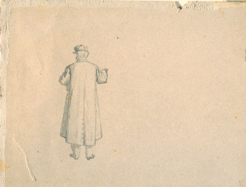 Luigi Sernesi Visto di Schiena