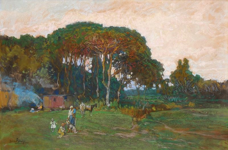 Silvio Bicchi - Villa Chayes, i Saltimbanchi