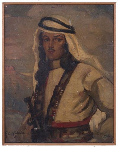 «arabo» e «donna Araba con Bambini»
