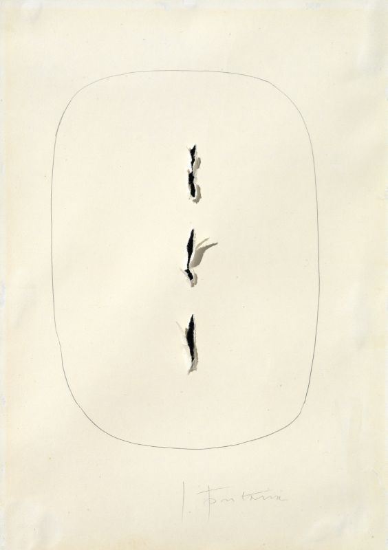 Lucio Fontana - Concetto Spaziale