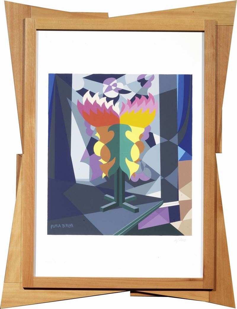 Giacomo Balla - Fiore Futurista