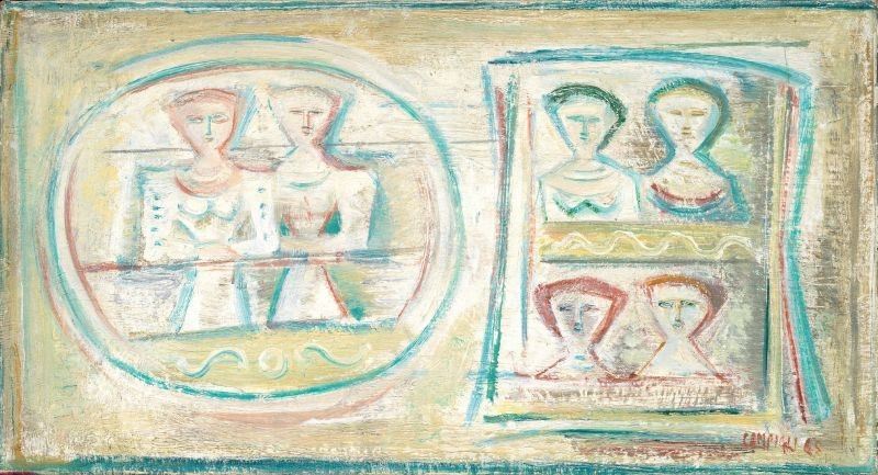 Massimo Campigli - Donne al Teatro