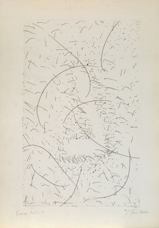 Lucio Fontana - Il Sette Magnetico