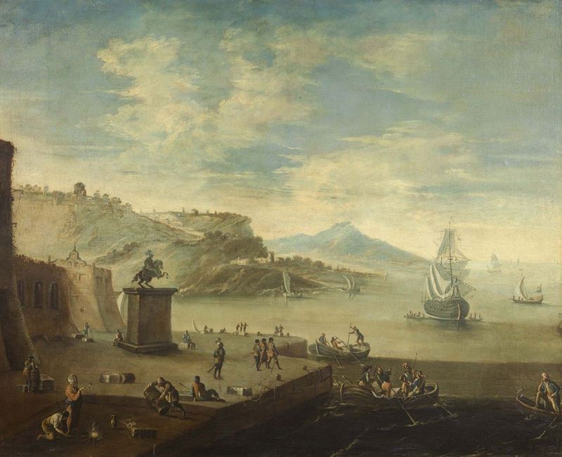 Francesco Simonini - Veduta di Porto