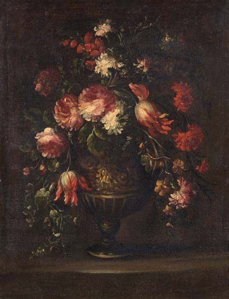 Elisabetta Marchioni - Natura Morta con Vaso e Fiori