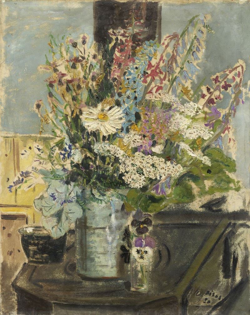 Filippo De Pisis - Vaso di Fiori