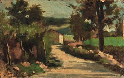 Strada di Campagna e Casolare
