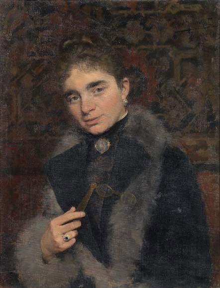 Isidor Grünhut - Ritratto di Signora