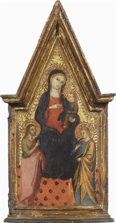 Madonna Col Bambino tra i Santi Giovanni Battista e Caterina D'alessandria