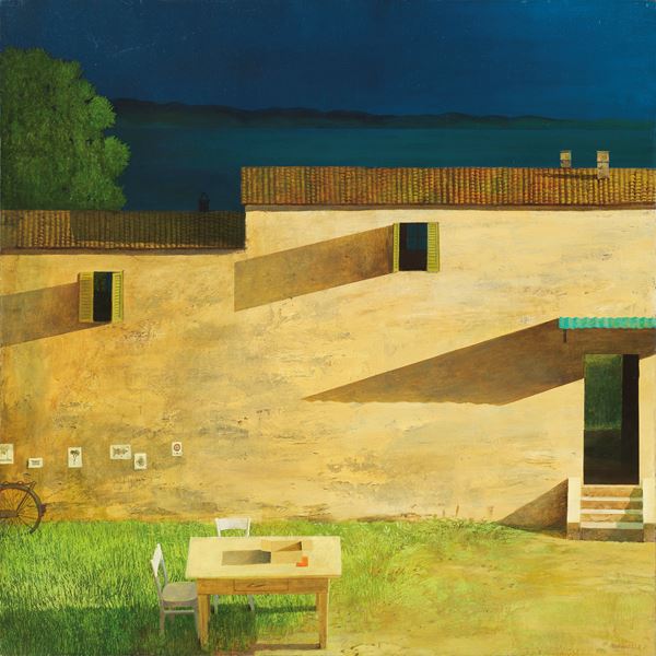 Alessandro Tofanelli : Fino a quando?  (2001)  - Olio su tela - Auction PARADE III - MODERN AND CONTEMPORARY ART - Casa d'aste Farsettiarte