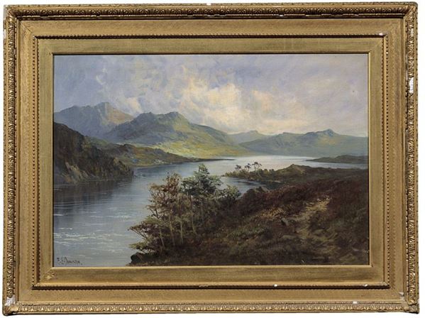 F. E. Jamieson - Paesaggio fluviale