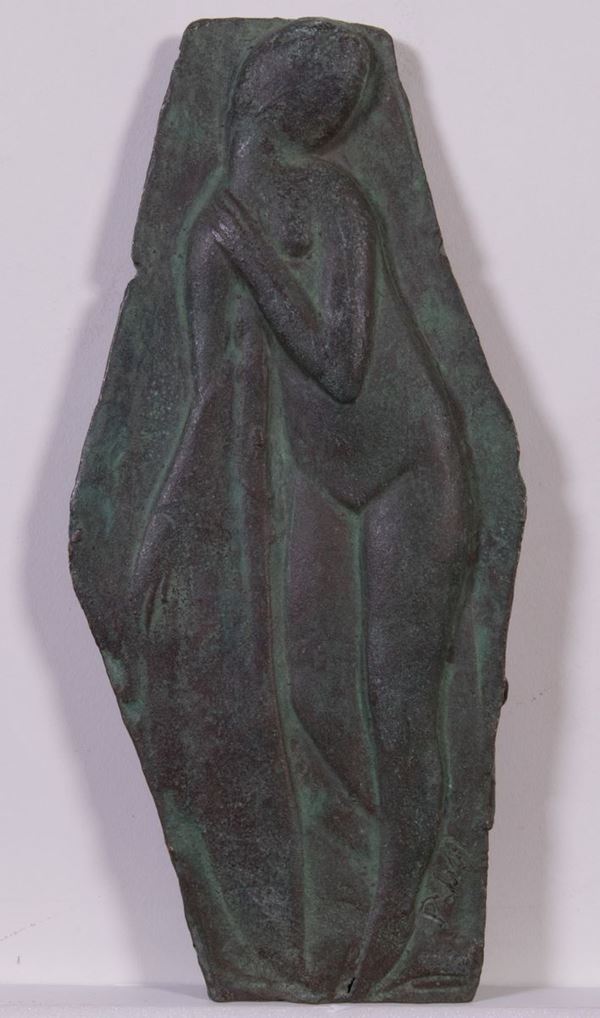 Marino Marini : Nudo  (1925)  - Formella in bronzo - Auction Parade III - Twentieth Century and Contemporary Art, Prints and Multiples - Casa d'aste Farsettiarte