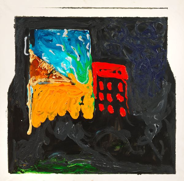 Mario Schifano : Senza titolo  (1989)  - Smalto e acrilico su tela - Auction MODERN AND CONTEMPORARY ART - I - Casa d'aste Farsettiarte