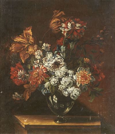 Natura Morta con Vaso di Fiori