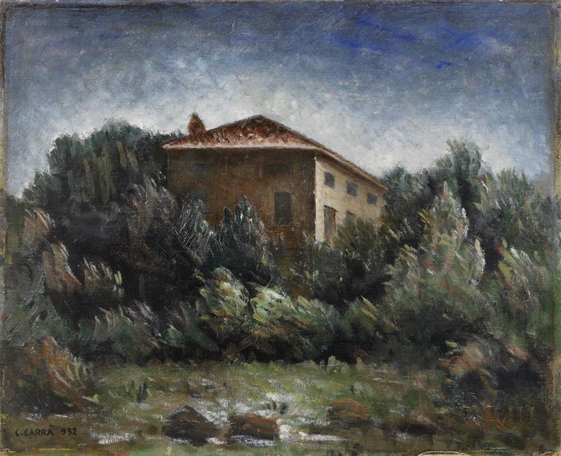 Carlo Carrà - Paesaggio