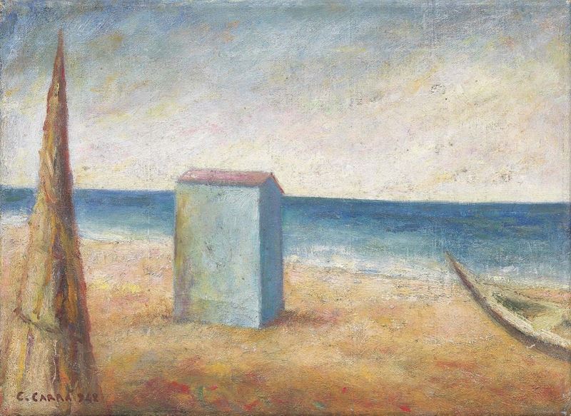 Carlo Carrà - Marina