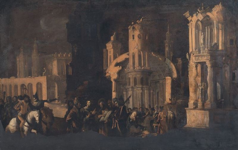 François De Nomè Monsù Desiderio - Santi Paolo e Stefano