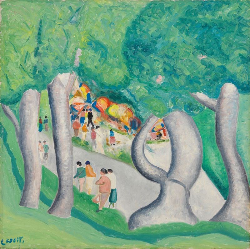 Giuseppe Cesetti - Cortina, il Parco