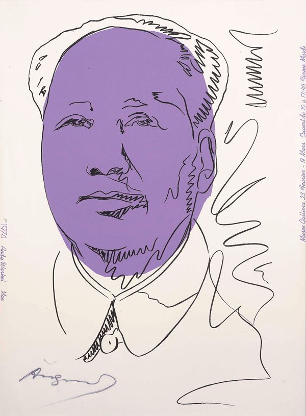 Andy Warhol - Mao Wallpaper