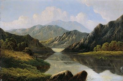 Paesaggio Montano con Lago