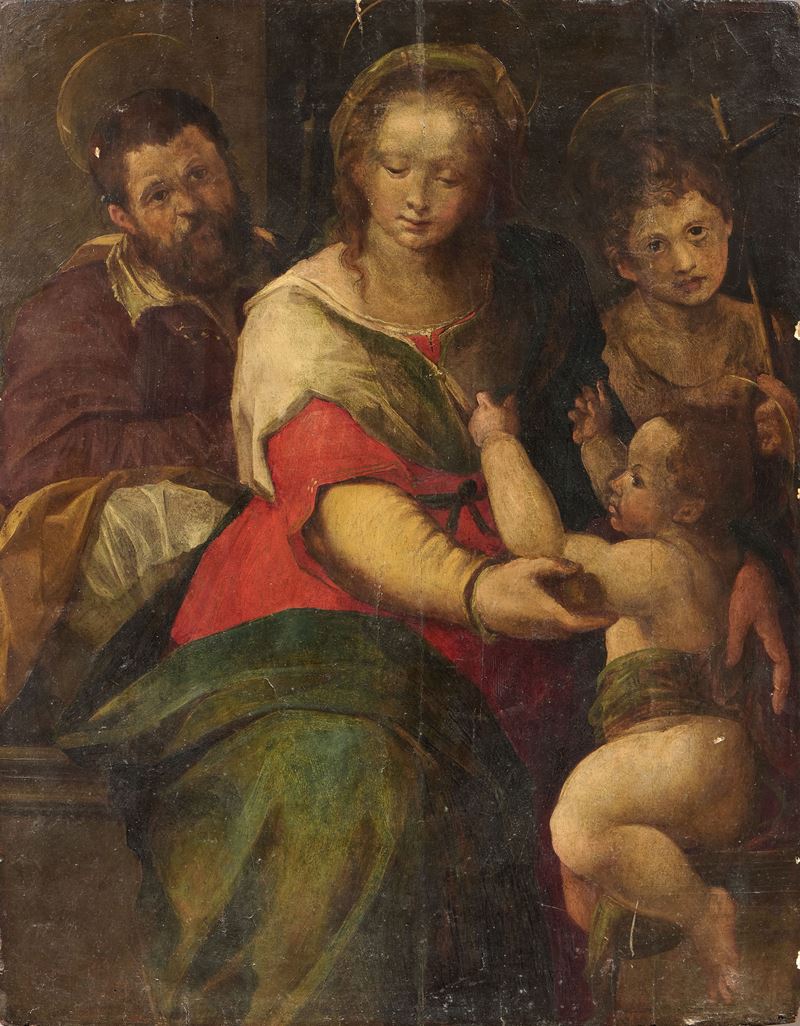 Sacra Famiglia con San Giovannino