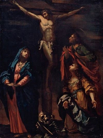 Crocifissione con la Madonna e San Giovanni