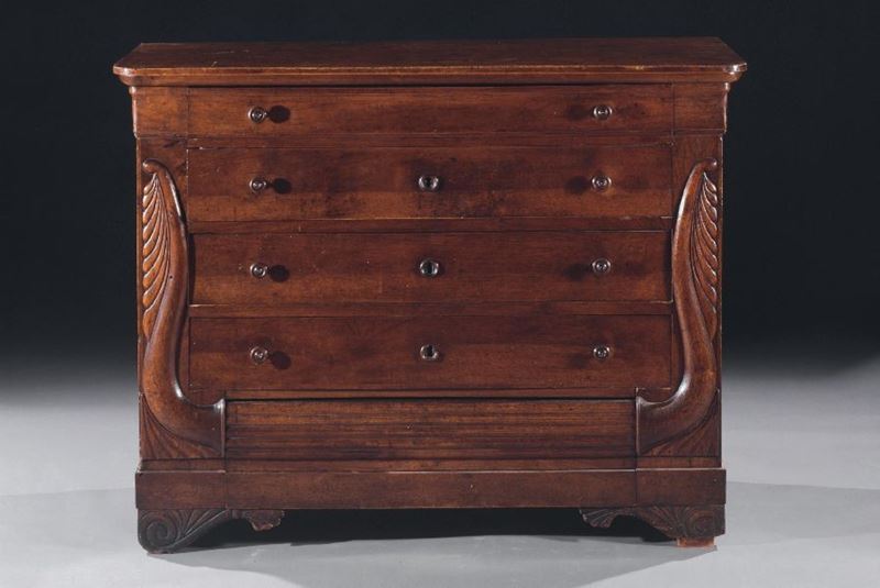 Cassettone in Legno di Noce