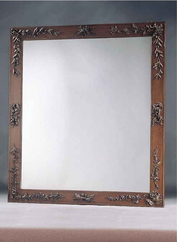 Specchiera Liberty in Legno di Mogano