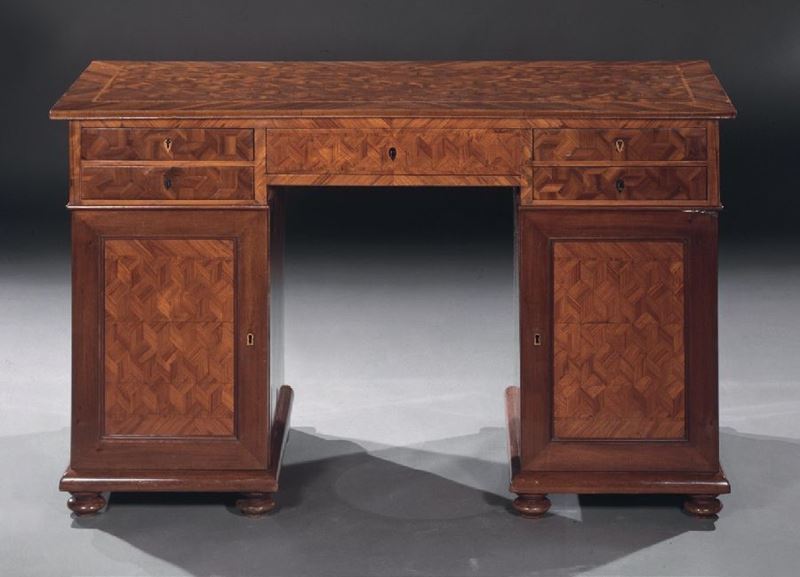 Scrittoio in Legno di Noce