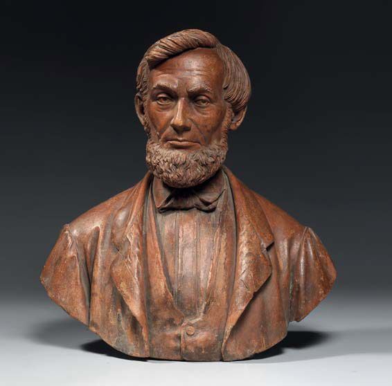 Ignoto del XX secolo - Ritratto di Abramo Lincoln
