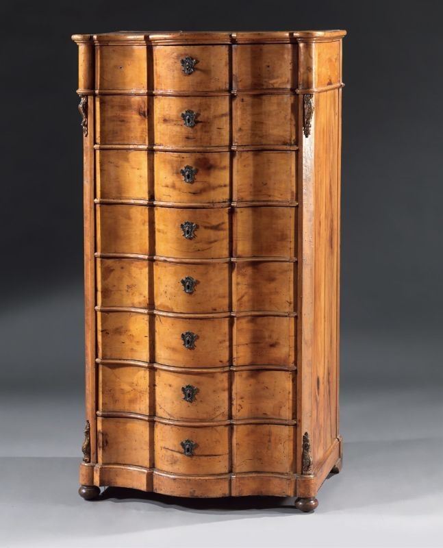 Secretaire Lastronato in Radica