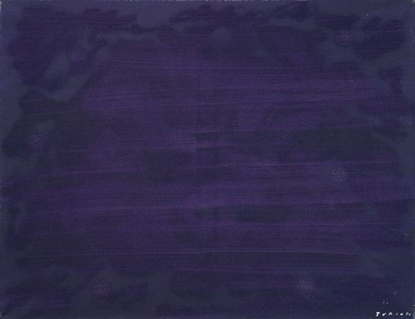 Giulio Turcato - Cangiante viola scuro